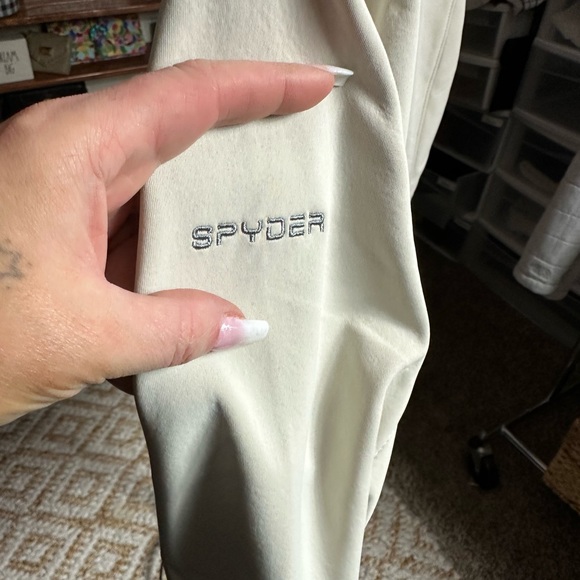Spyder cream scuba jacket. NWT. Size L. - Picture 7 of 7